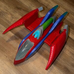 Colorful Pj Masks Toy Spaceship As is working